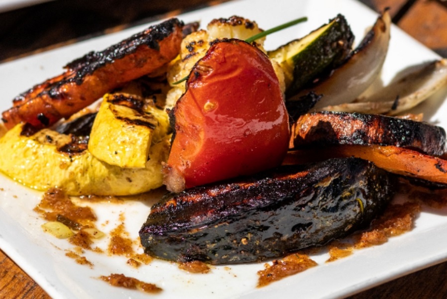 Anchor Spa Jerk Grilled Vegetables|
