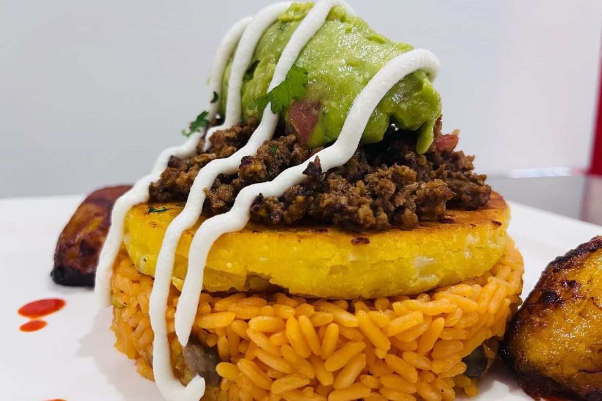Ay Arepa lunch
