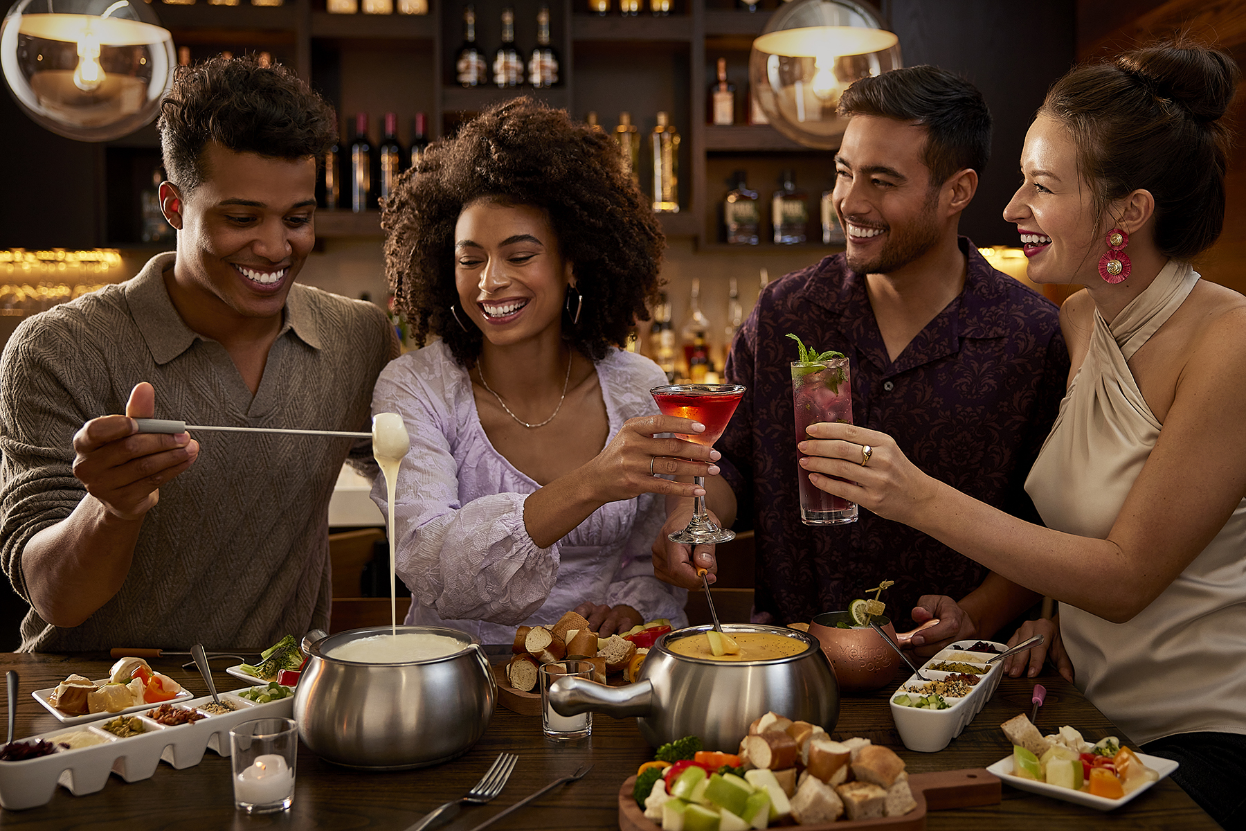 Diners at the Melting Pot