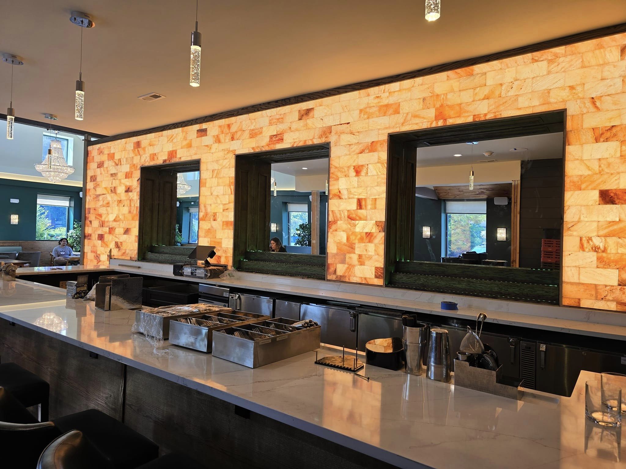 Saltbrick Prime Steakhouse food display|Saltbrick Prime Steakhouse food display